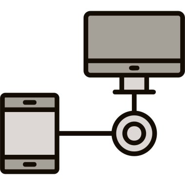 ağ bağlantısı simgesi, basit biçim