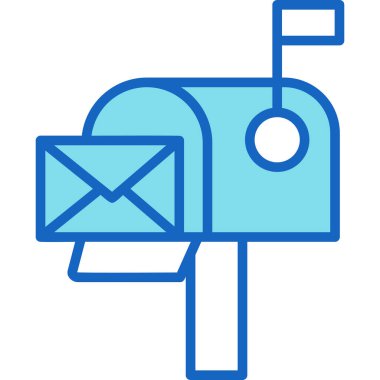 Mektup. Web simgesi basit illüstrasyon