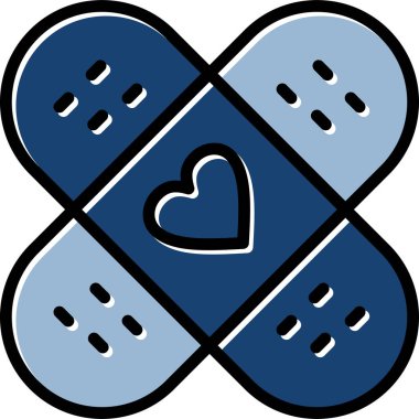 Haplar. Web simgesi basit illüstrasyon