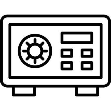 Kolayca düzenleyebilen ya da düzenleyebilen Bilgisayar Donanım Vektörü Simgesi