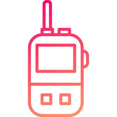 radyo simgesi vektör illüstrasyonu