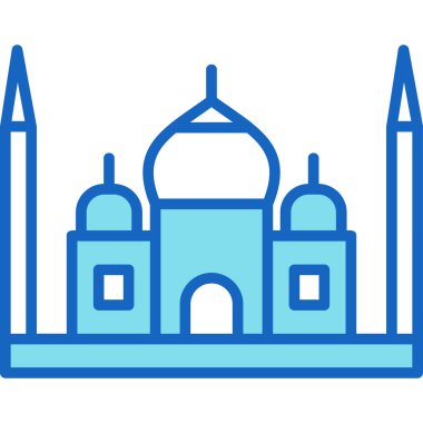 İslami cami vektör simgesi