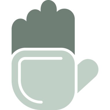 kahve sıcak ikonu ana hatlarıyla