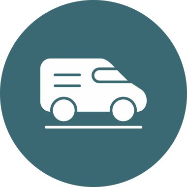 araba simgesi vektör illüstrasyonu