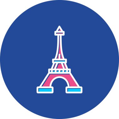 Paris eiffel Kulesi simgesi
