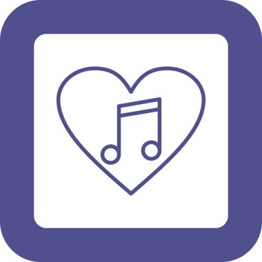 vektör müzik Not simgesi