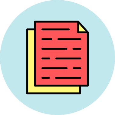 Kitap. Web simgesi basit illüstrasyon