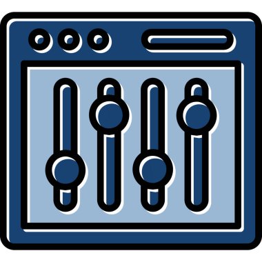 Bilgisayar klavyesi simgesi. vektör illüstrasyonu