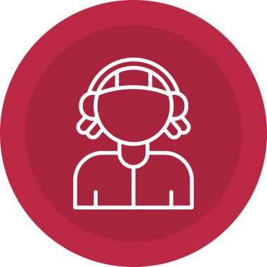 Modern oto tamir simgesinin vektör illüstrasyonu