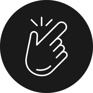 el simgesi, vektör illüstrasyonu