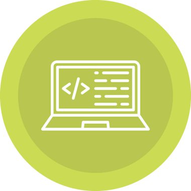 bilgisayar simgesi vektör illüstrasyonu