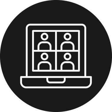 iş vektörü illüstrasyon simgesi