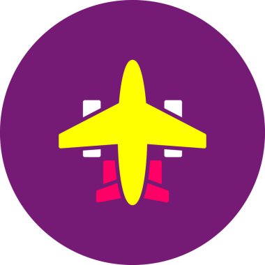 düzlem vektör simgesi modern basit illüstrasyon