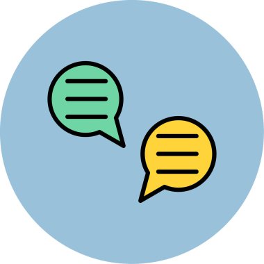 Modern simgenin vektör illüstrasyonu