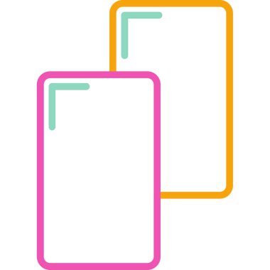 Modern simgenin vektör illüstrasyonu