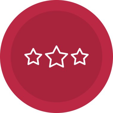 Rozet simge vektör çizim