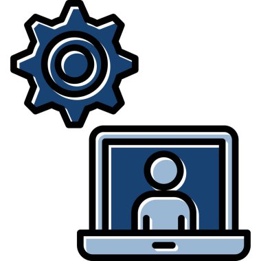 Web simgesi, illüstrasyon vektör tasarımı