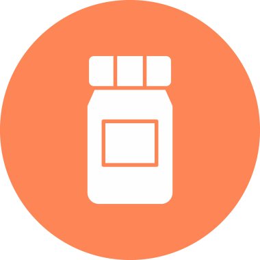 Şişe. Web simgesi basit tasarım