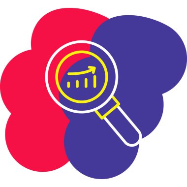 seo modern simgesinin vektör illüstrasyonu