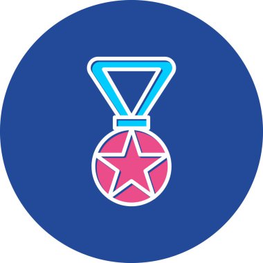 Ödülü Kupası simge vektör çizim