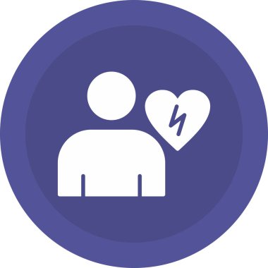 çift simge vektör illüstrasyonu