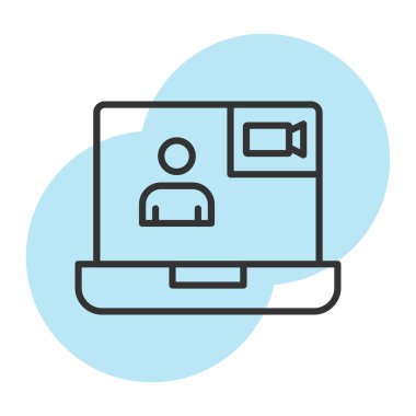 Web tasarım vektör çizgisi simgesi