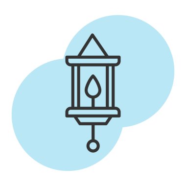 Fener Basit Vektör Simgesi İllüstrasyonu