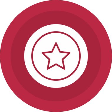 yıldız simgesi vektör illüstrasyonu