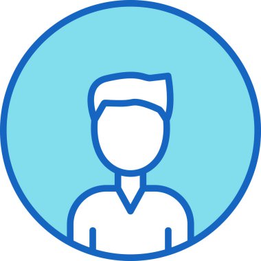 Avatar Adam simgesi - taslak biçimi