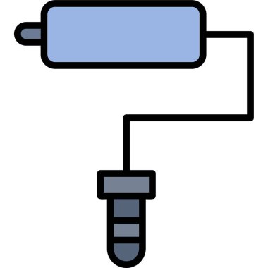 Dolgu simgesi vektör illüstrasyonu