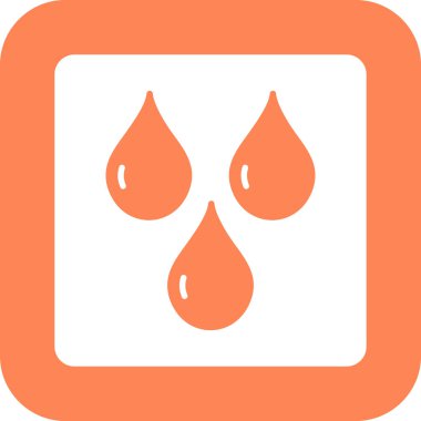 damlat vektör simgesi modern basit tasarım