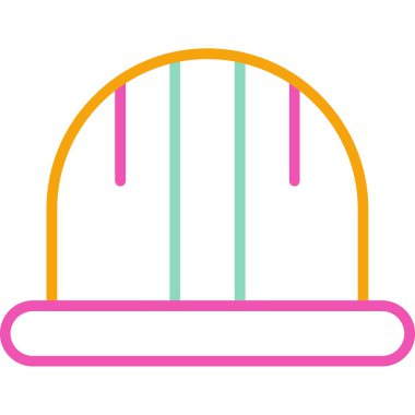 Şeker ikonu vektör illüstrasyonu