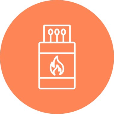 ateş alev ikonu vektör illüstrasyonuName