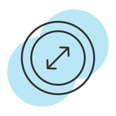 Daire testere simgesi