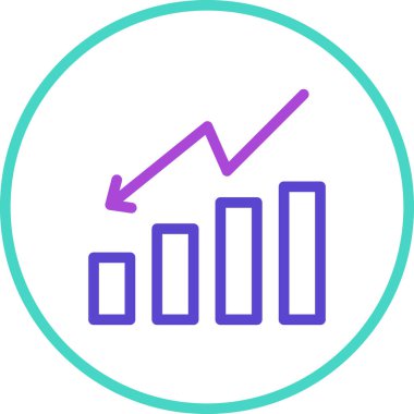 Grafik simge vektör çizim