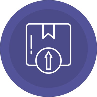 Ok. Web simgesi basit illüstrasyon