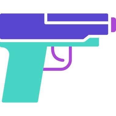 Tabanca simgesi vektör illüstrasyon tasarımı