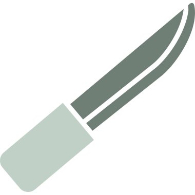 bıçak simgesi vektör illüstrasyonu