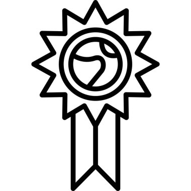 ödül simgesi vektör illüstrasyonu