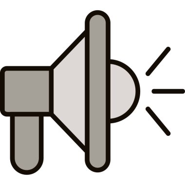 hoparlör vektör illüstrasyonu