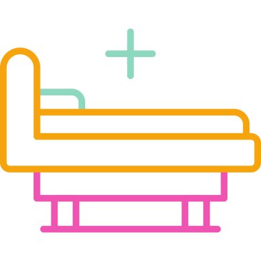 Mobilya simgesinin vektör illüstrasyonu