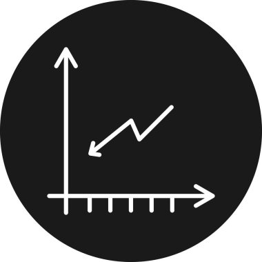 İş ve modern simgenin vektör illüstrasyonu