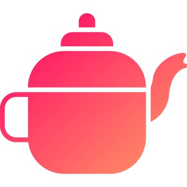 Kettle simge vektör illüstrasyonu