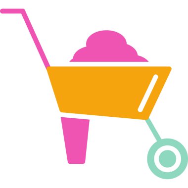 Sepet ikonu vektör illüstrasyonu