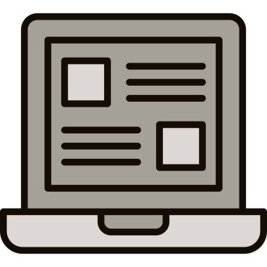 tarayıcı web simge vektör çizim