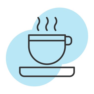 Kahve fincanı ve sıcak içecek.