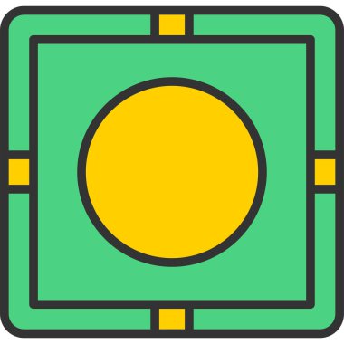 seo modern simgesinin vektör illüstrasyonu