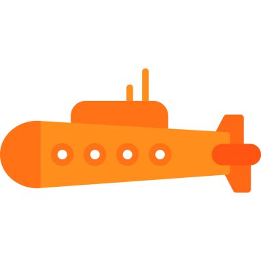 Gemi simgesi vektör illüstrasyonu