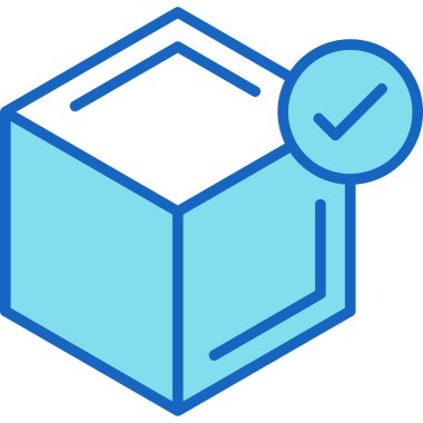 Dolu kutu simgesini işaretle - taslak biçimi