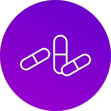 İlaç simgesinin vektör illüstrasyonu